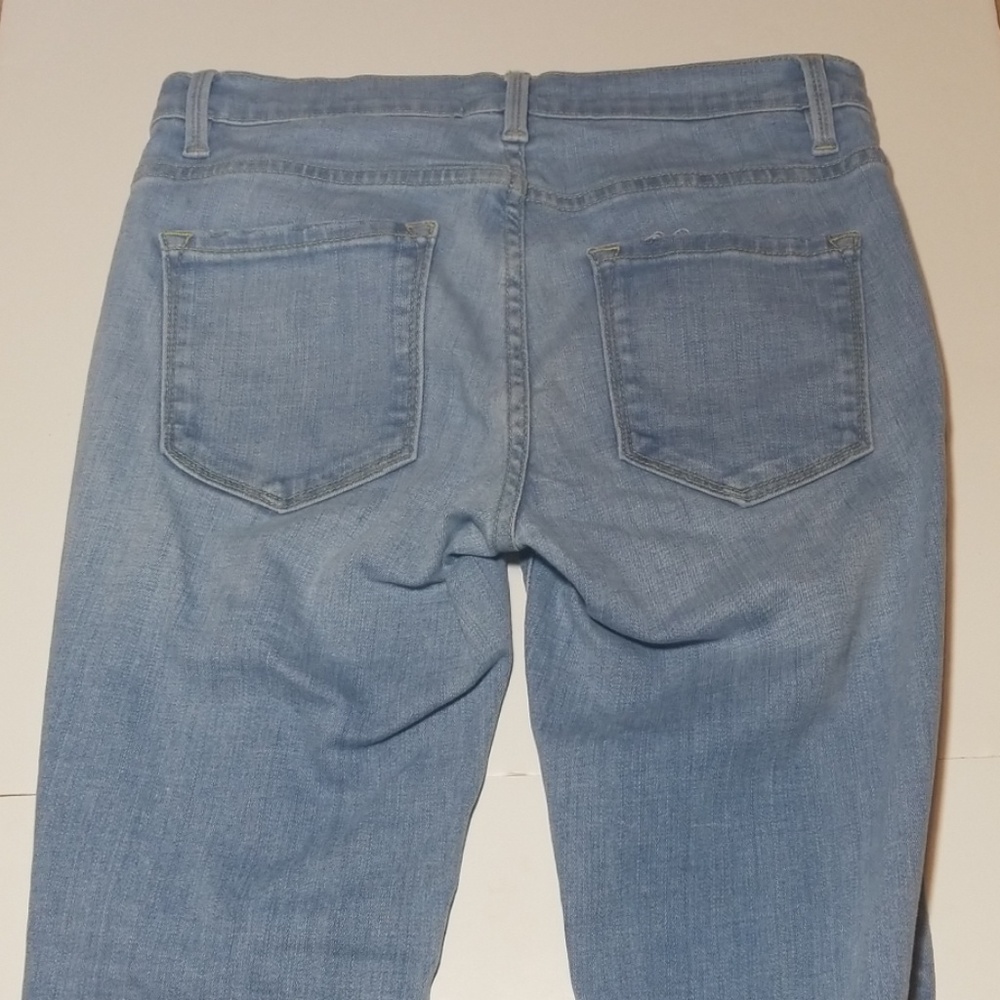 Frame Echo Park Women's Skinny Distressed Denim Jeans Size 26 - Picture 5 of 8
